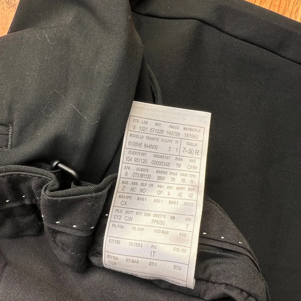 Spider cotton blend black Pants adjustable waist Waist sz 30-32